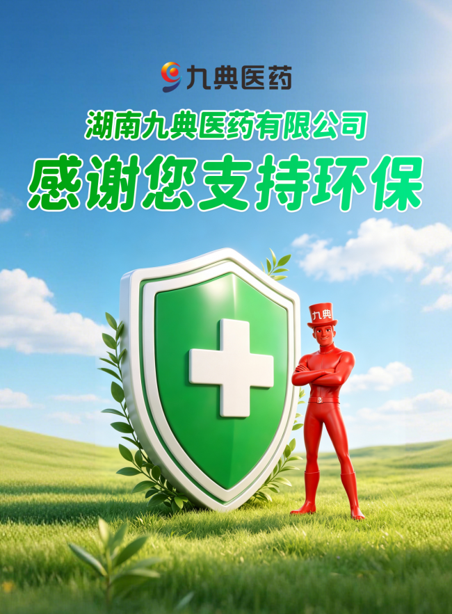 环保又便民！医院免费环保袋就位，【湖南九典医药有限公司】助力就医体验再升级第1张