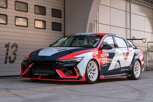 Elantra N1统规赛赛车是基于N品牌明星车型Elantra N打造而来