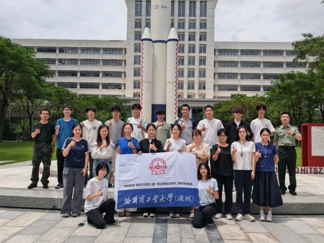 从四大发射中心到青少年课堂：哈工大（深圳）“天工探星”实践队用青春脚步丈量航天强国之路
