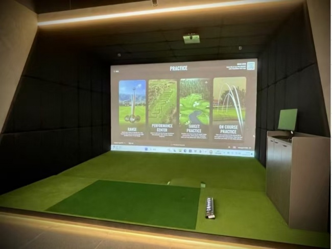 永冠高尔夫解码TrackMan室内模