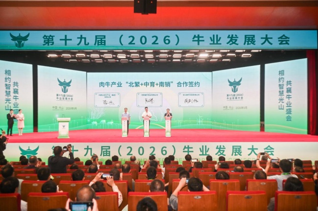 第十九届（2026）牛业发展大会在河南光山开幕(图2)