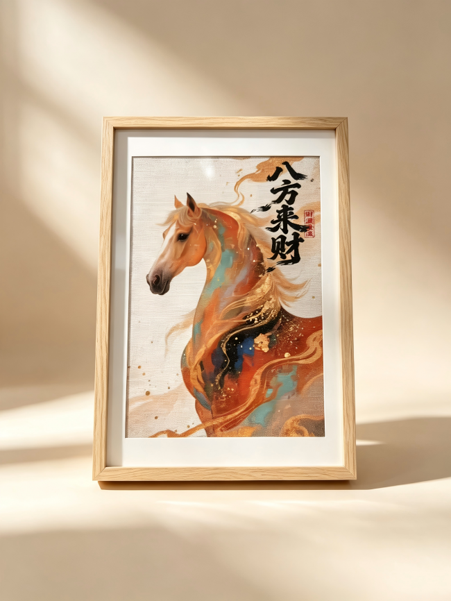 氧吧画：免插电森林级负氧离子伴手礼