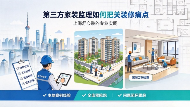 第三方家装监理如何把关装修痛点:上海舒心装的专业实践