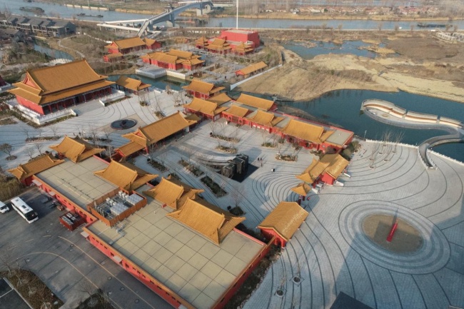 大运河畔再添国优“新地标” 中建八局文旅皂河龙运城获国家优质工程奖