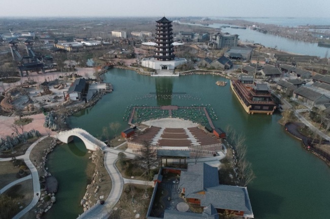 大运河畔再添国优“新地标” 中建八局文旅皂河龙运城获国家优质工程奖