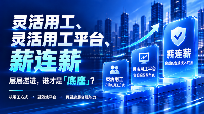 灵活用工、灵活用工平台、薪连薪：层层递进，谁才是”底座”？