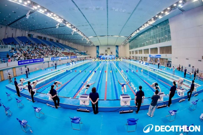 “青体杯” 青少年俱乐部城市邀请赛暨 “迪卡侬” 杯 CS SWIM 游泳巡回赛收官