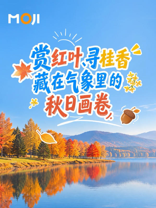 墨迹天气用数据解码秋日物候：红叶、桂香、秋果背后的气象时序