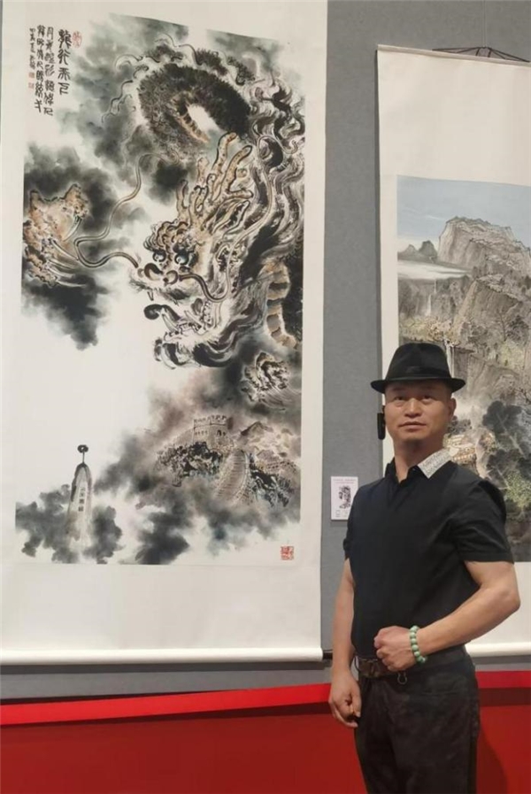 中国画龙人：贺鲲昇（卧龙）受邀参加纪念邓公诞辰120周年书画展