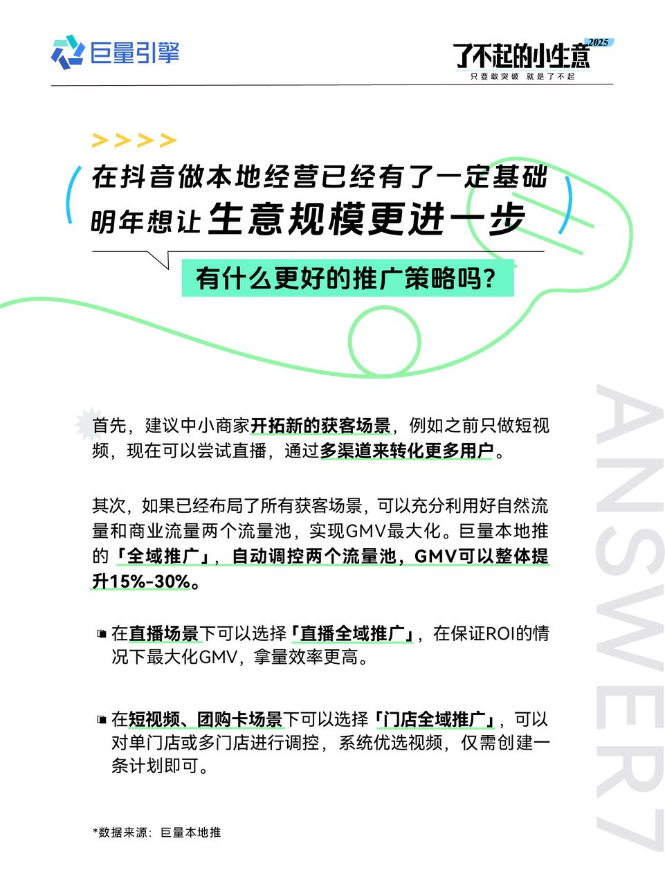 了不起的小生意2025|中小商家开年营销攻略，官方开麦，疑惑不再！