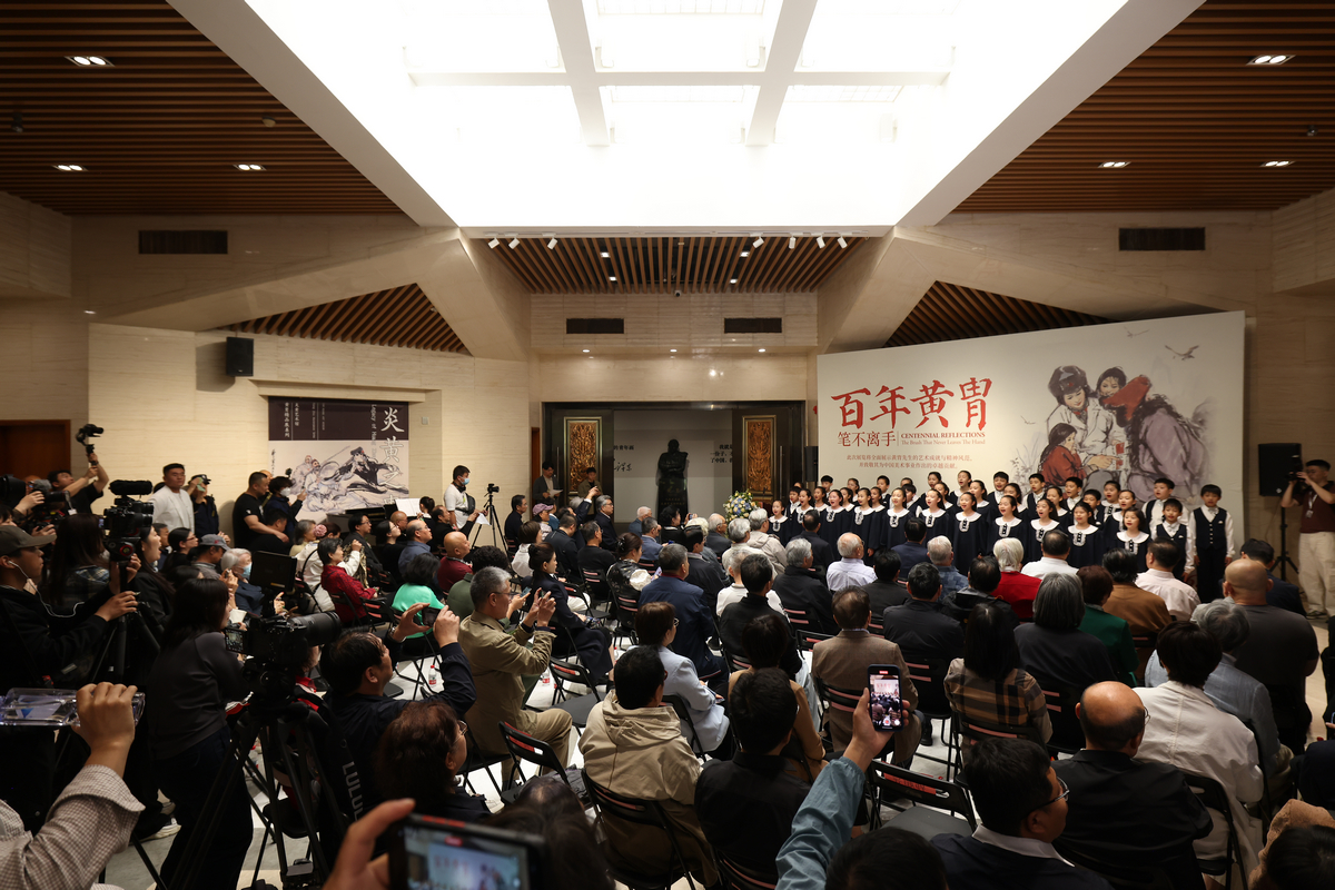 “百年黄胄：笔不离手——纪念黄胄先生诞辰一百周年大型回顾展”在炎黄艺术馆盛大开幕