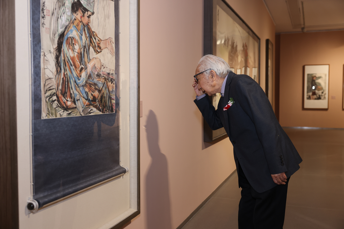 “百年黄胄：笔不离手——纪念黄胄先生诞辰一百周年大型回顾展”在炎黄艺术馆盛大开幕