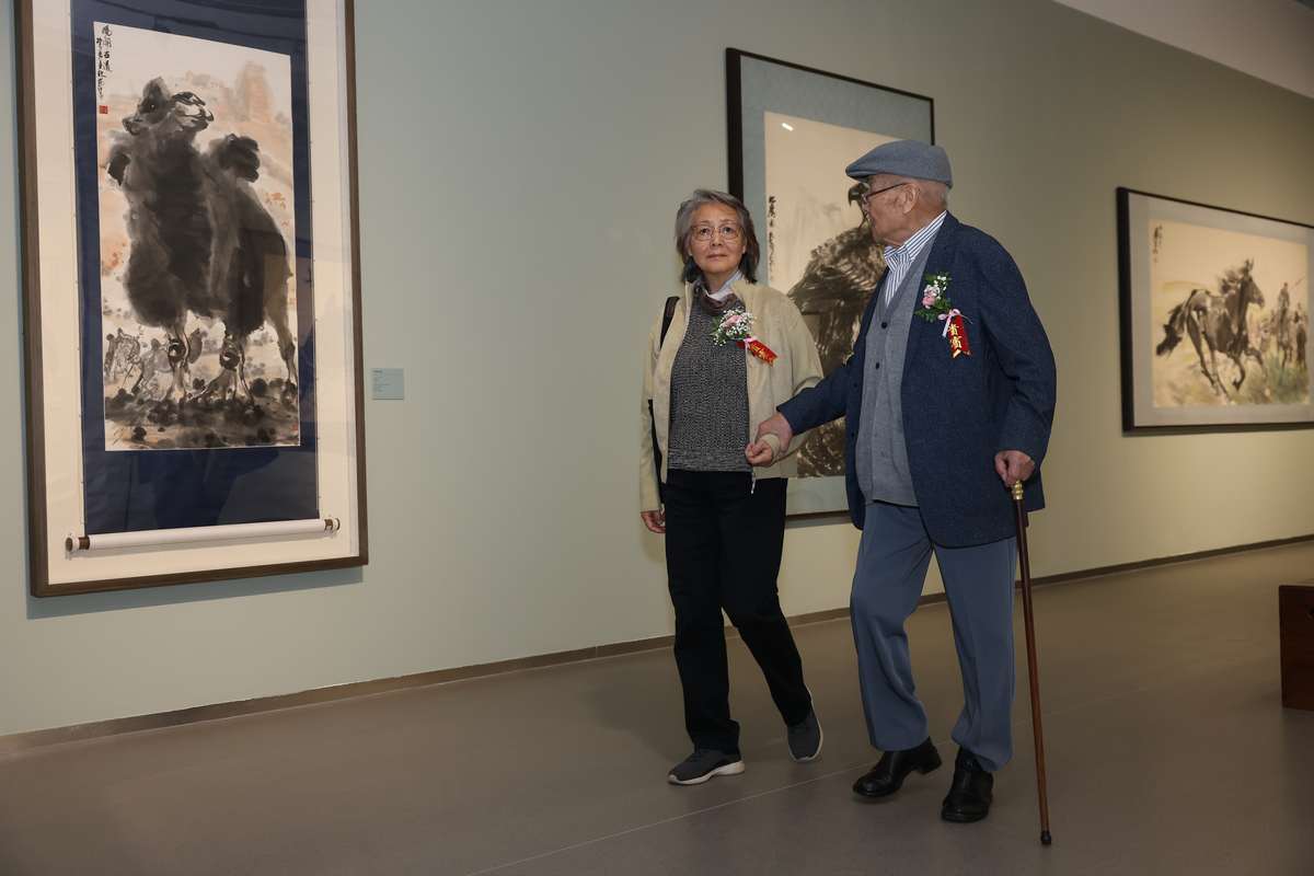 “百年黄胄：笔不离手——纪念黄胄先生诞辰一百周年大型回顾展”在炎黄艺术馆盛大开幕