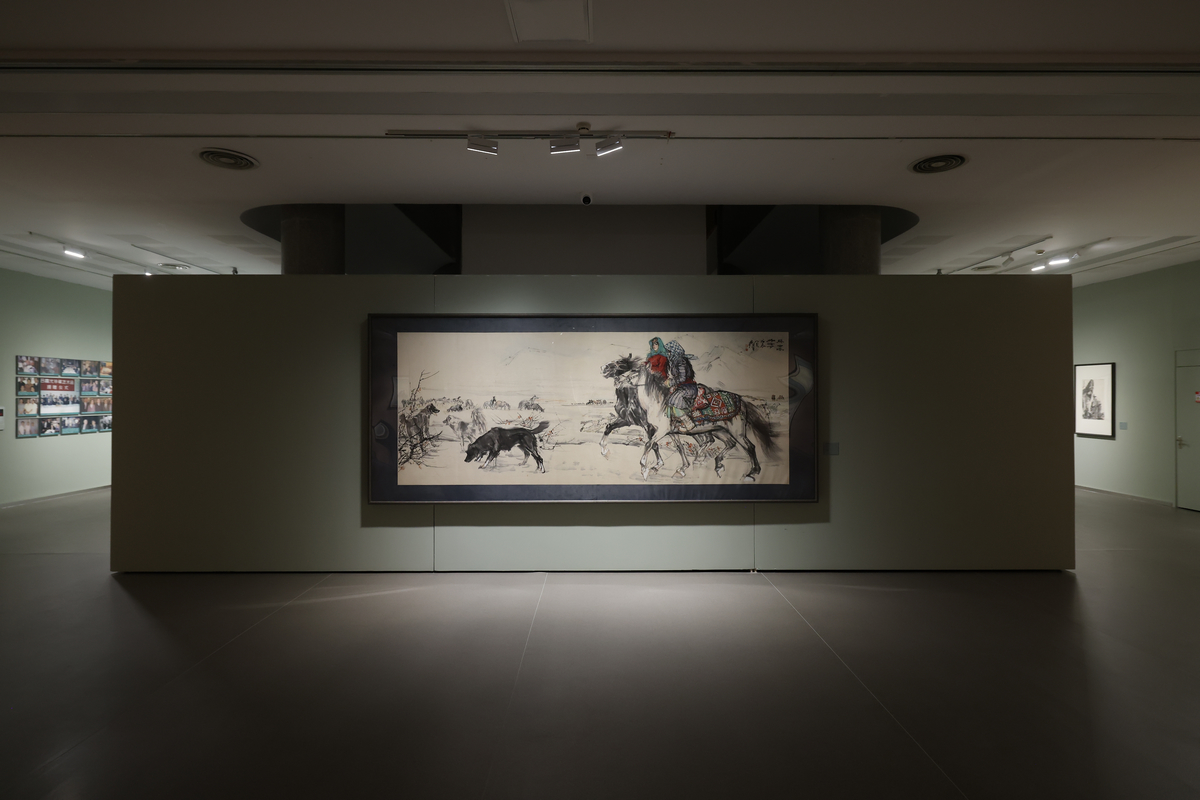 “百年黄胄：笔不离手——纪念黄胄先生诞辰一百周年大型回顾展”在炎黄艺术馆盛大开幕