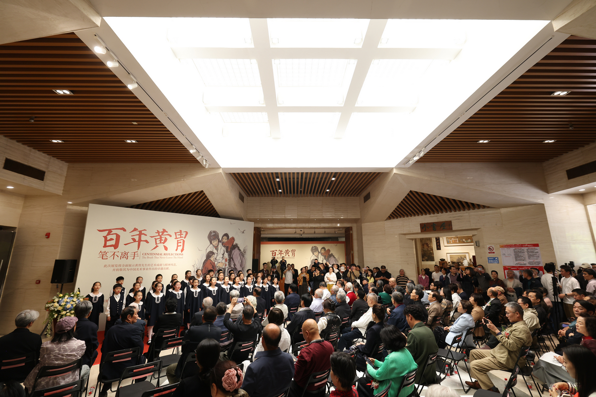 “百年黄胄：笔不离手——纪念黄胄先生诞辰一百周年大型回顾展”在炎黄艺术馆盛大开幕