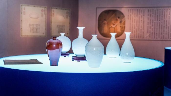 “古窑今心——定瓷的宋代美学”展览在中华世纪坛举行