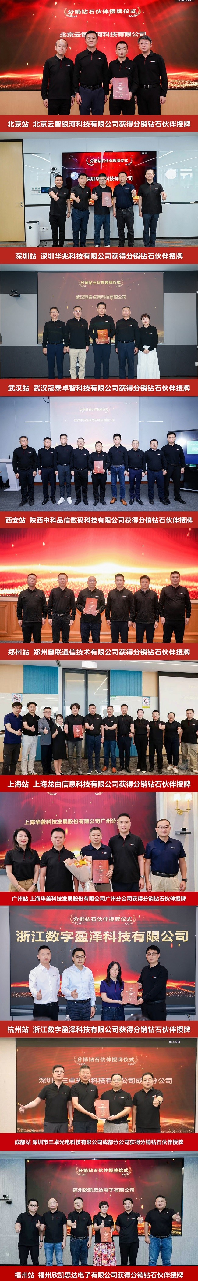 華為坤靈分銷伙伴“百&萬計(jì)劃”全面啟航，首批10家分銷鉆石伙伴獲得授牌-DVBCN