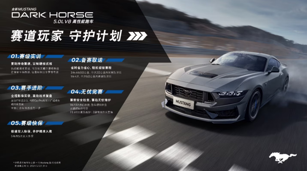 Mustang Dark Horse®上市，福特公司再添一款高性能跑车