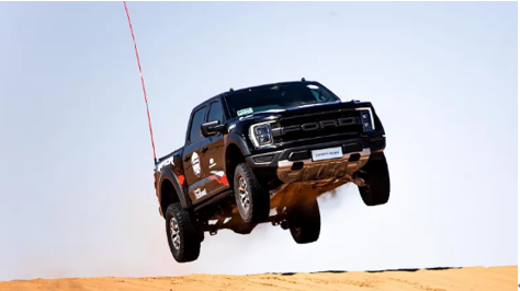 FOX™减震器加持，全新一代福特F-150猛禽越野实力破局升级