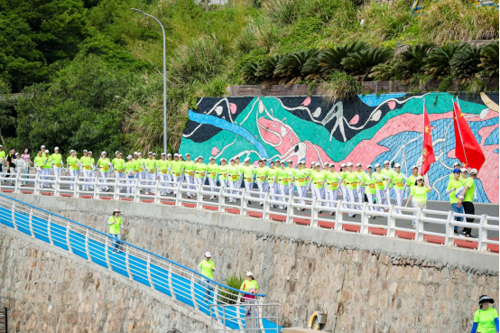 2025长三角万人徒步大会联赛嵊泗站暨舟山市社区村运动会健康跑