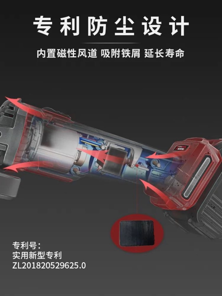 大艺科技旗下帕威特再推新品：RAG-A3-100锂电角磨机 定义行业新标杆