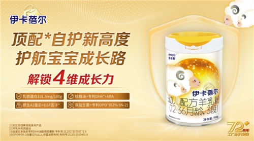 73 年品质的坚守,伊卡蓓尔纯羊奶粉在纯羊赛道上脱颖而出