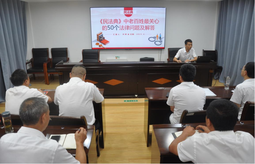 湖北龍感湖：推進法治宣傳 營造普法熱潮