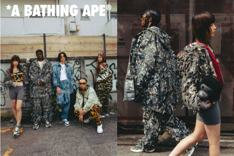 A BATHING APE® 2025秋冬系列“CONNECT WITH PEOPLE”