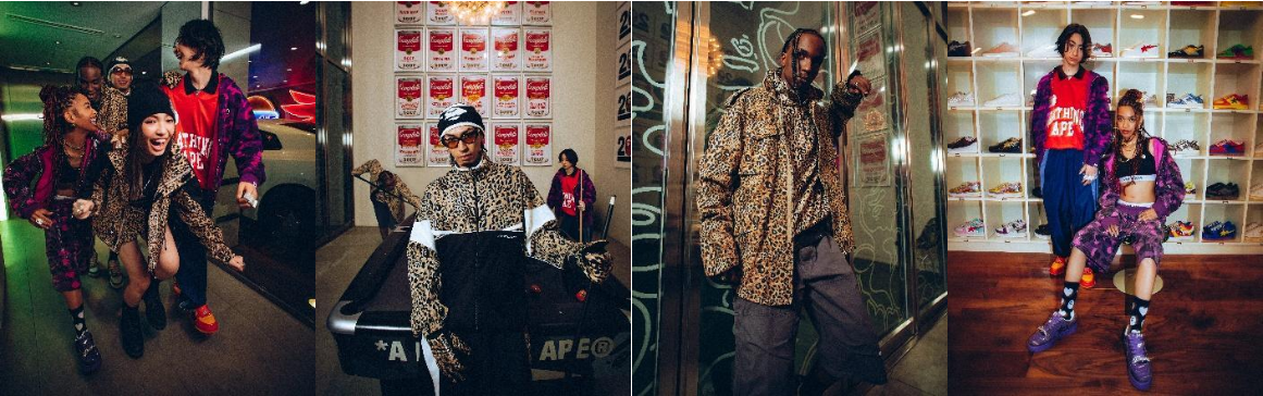A BATHING APE® 2025秋冬系列“CONNECT WITH PEOPLE”