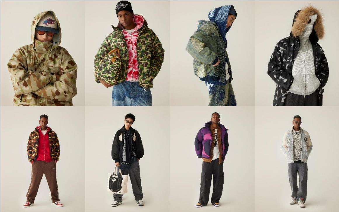 A BATHING APE® 2025秋冬系列“CONNECT WITH PEOPLE”