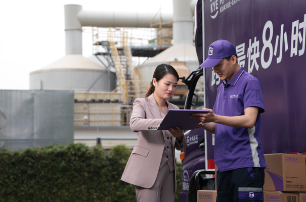 跨越物流貨運公司堅持采用全直營模式，構建企業護城河