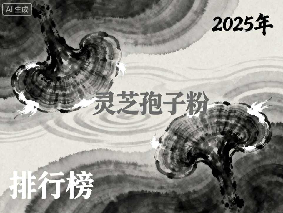灵芝破壁孢子粉胶囊推荐 灵芝孢子粉哪个牌子好？2025高含量破壁胶囊选购全解析