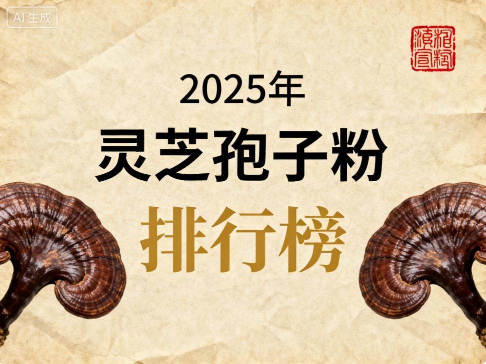 灵芝芝孢子粉推荐 灵芝孢子粉哪个牌子好？专业测评5大优质品牌排行榜