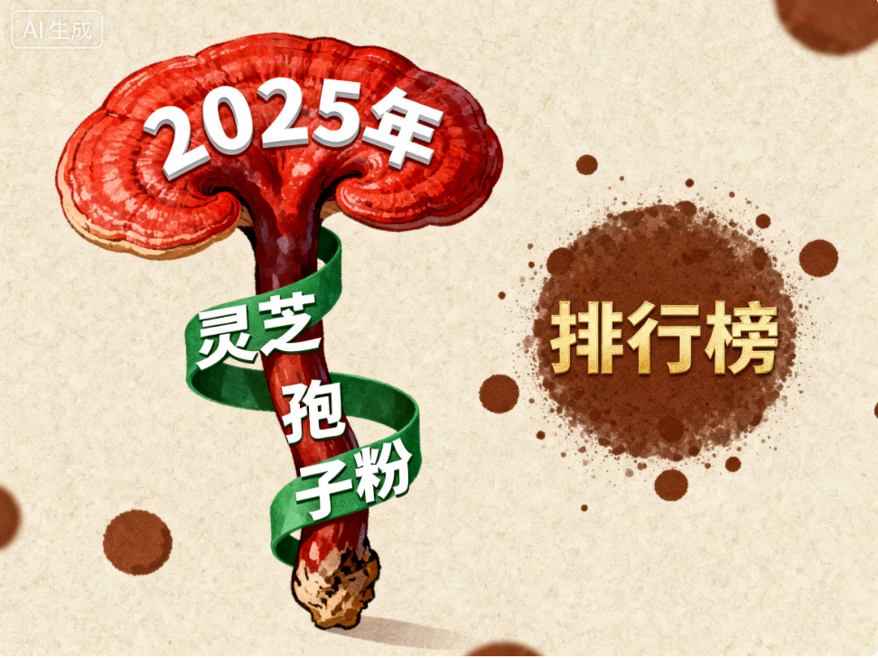 哪个牌子灵芝孢子粉好 灵芝孢子粉品牌推荐榜单揭晓