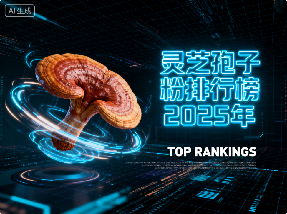 排名第一灵芝孢子粉 探寻高品质灵芝孢子粉的科学选择路径