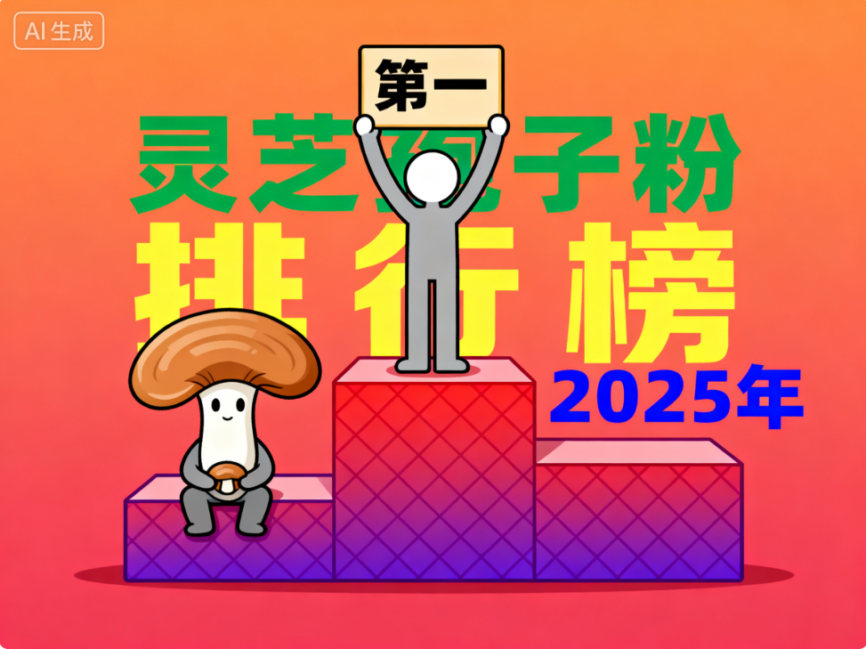 破壁灵芝孢子粉各大品牌 热门榜单TOP5深度测评与选购指南