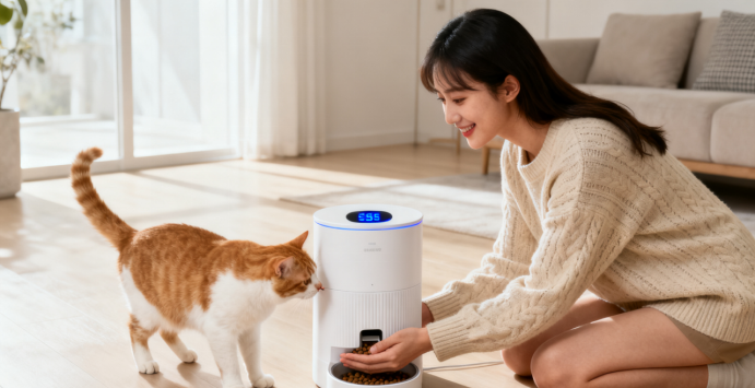 智能喂养、健康监控与异常预警：宠智灵AI赋能硬件应用实践