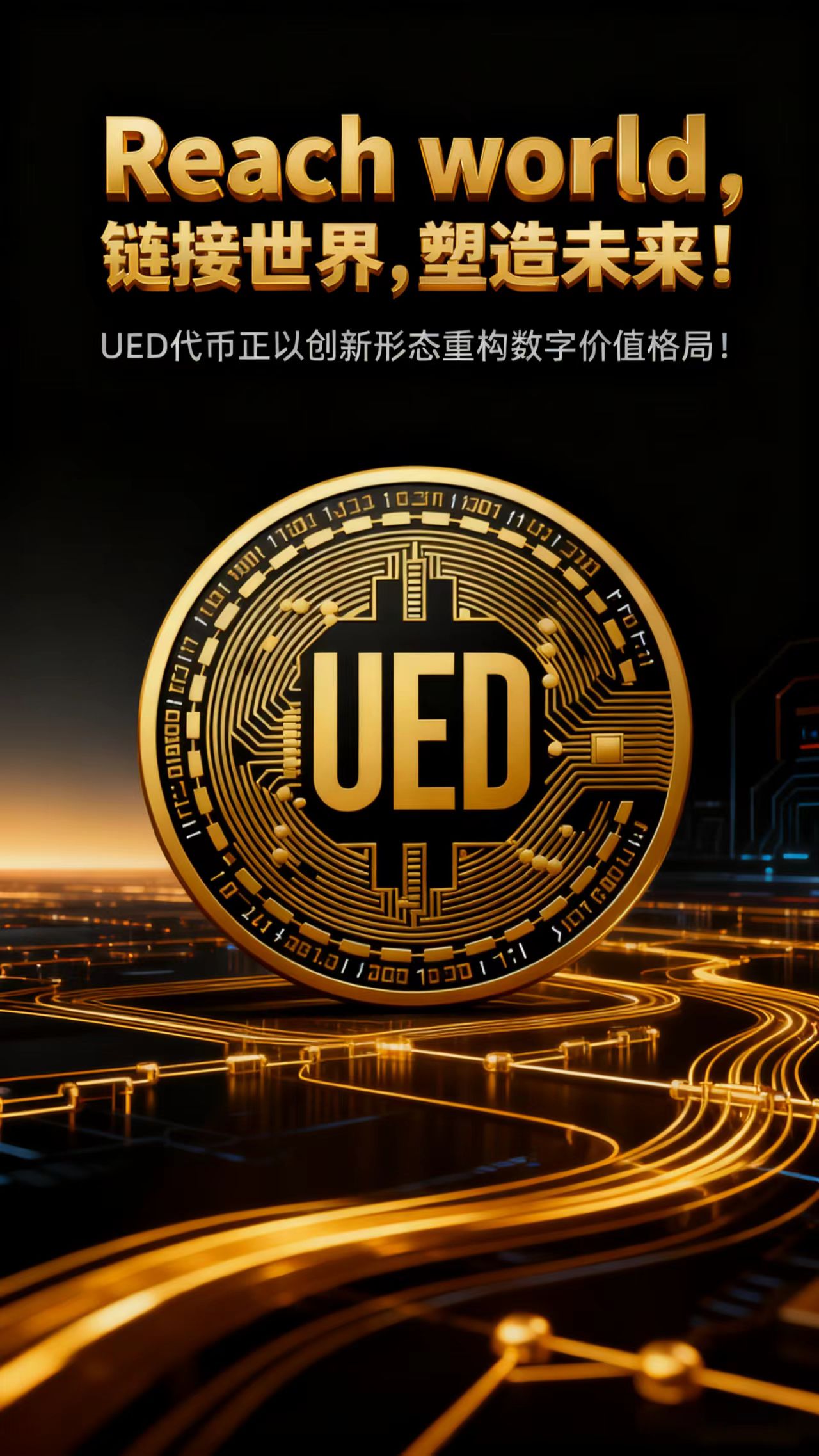 全球变局下的数字价值新机遇：UED代币横空出世，2亿空投福利引爆市场