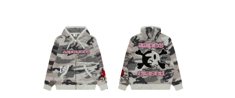 AAPE × ERASED 重塑自我：探索滑板文化的街头风格表达