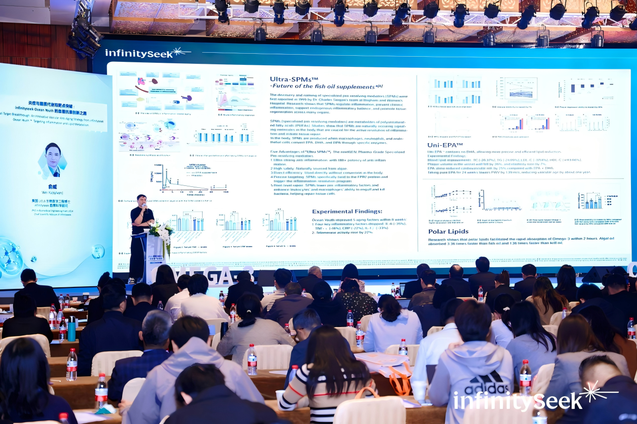 infinityseek品牌发力，品牌科学顾问俞威博士揭秘Ocean Youth™藻油技术抗衰奥秘