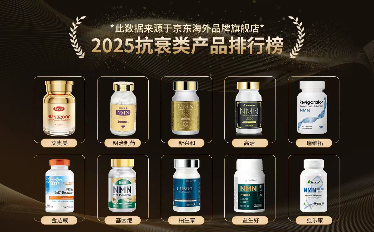 2026全球NMN十大品牌榜单，论述NMN哪个牌子好？