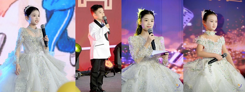 萌娃化身“公益小掌柜”！言吾口才艺术学校期末汇演·用爱心点亮成长之路