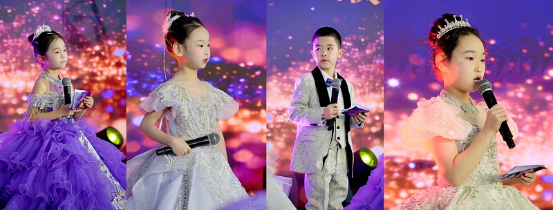 萌娃化身“公益小掌柜”！言吾口才艺术学校期末汇演·用爱心点亮成长之路