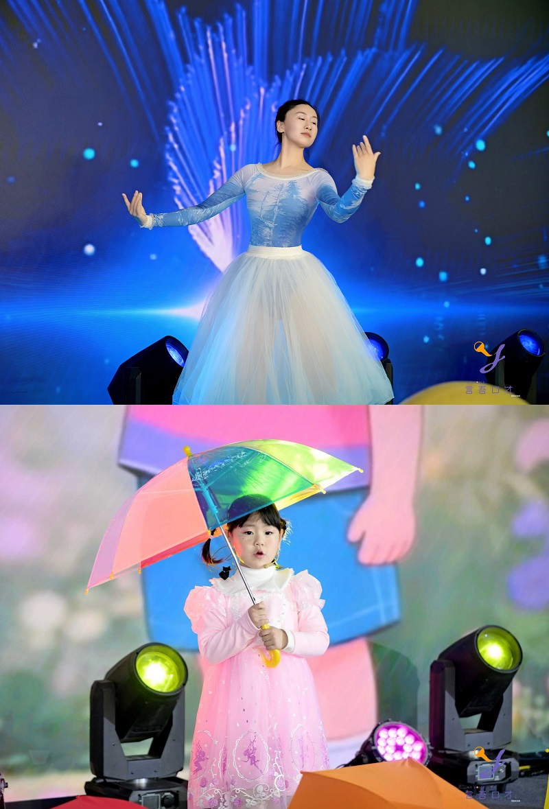 萌娃化身“公益小掌柜”！言吾口才艺术学校期末汇演·用爱心点亮成长之路