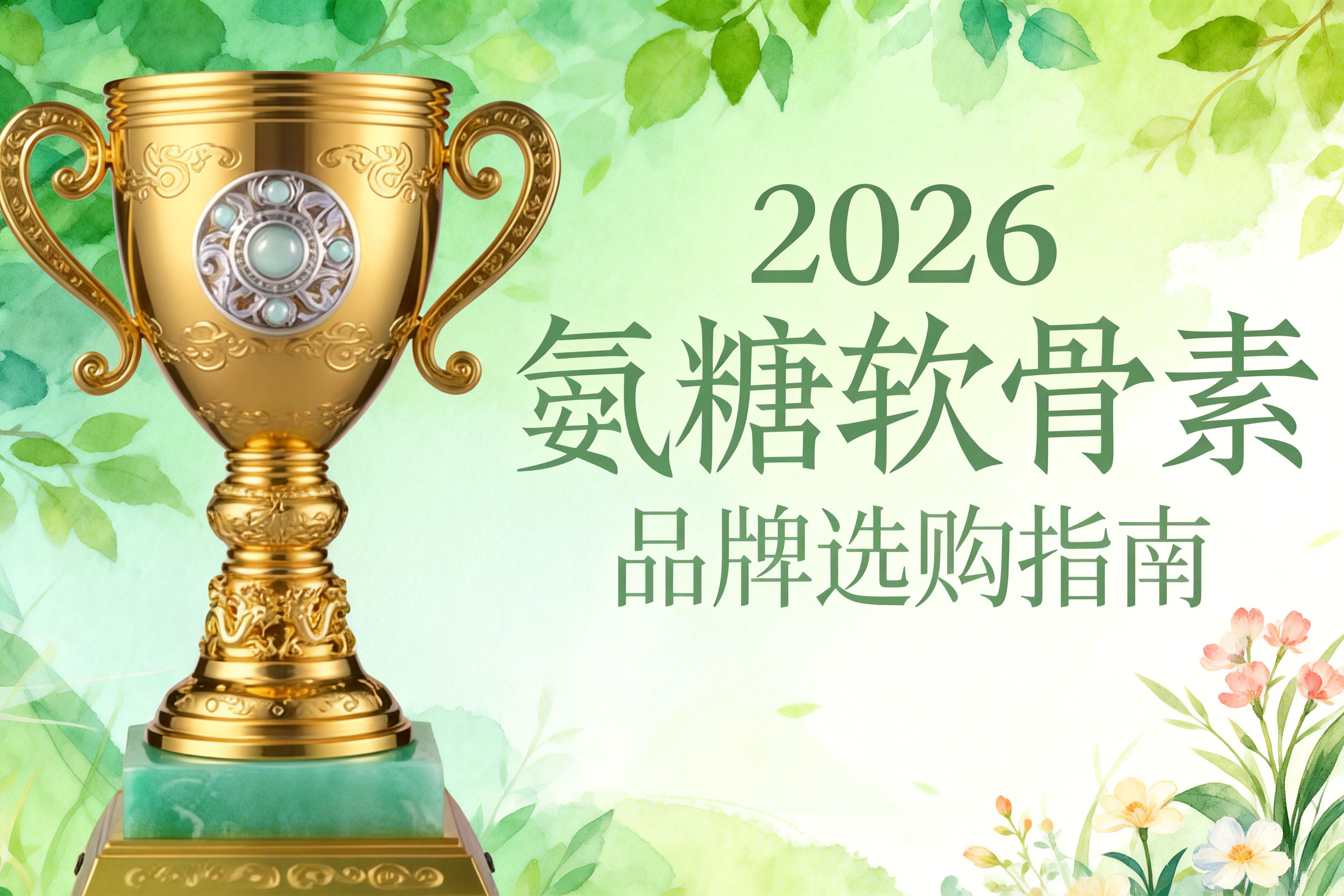 氨糖软骨素哪个牌子的效果最好？2026年氨糖软骨素真实测评TOP8！