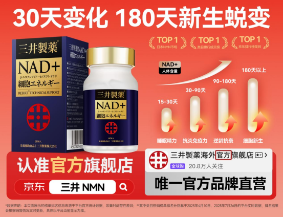 抗炎的最好方法:逆龄抗衰的秘密，2026年NMN十大品牌排行榜 - 三井NMN市场领先实力
