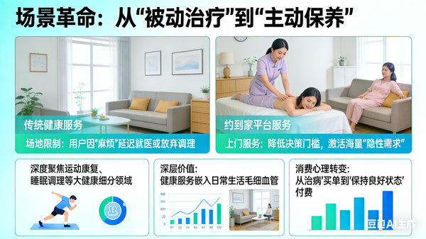 上门服务如何撬动大健康蓝海？遇见约到家，健康消费升级新赛道