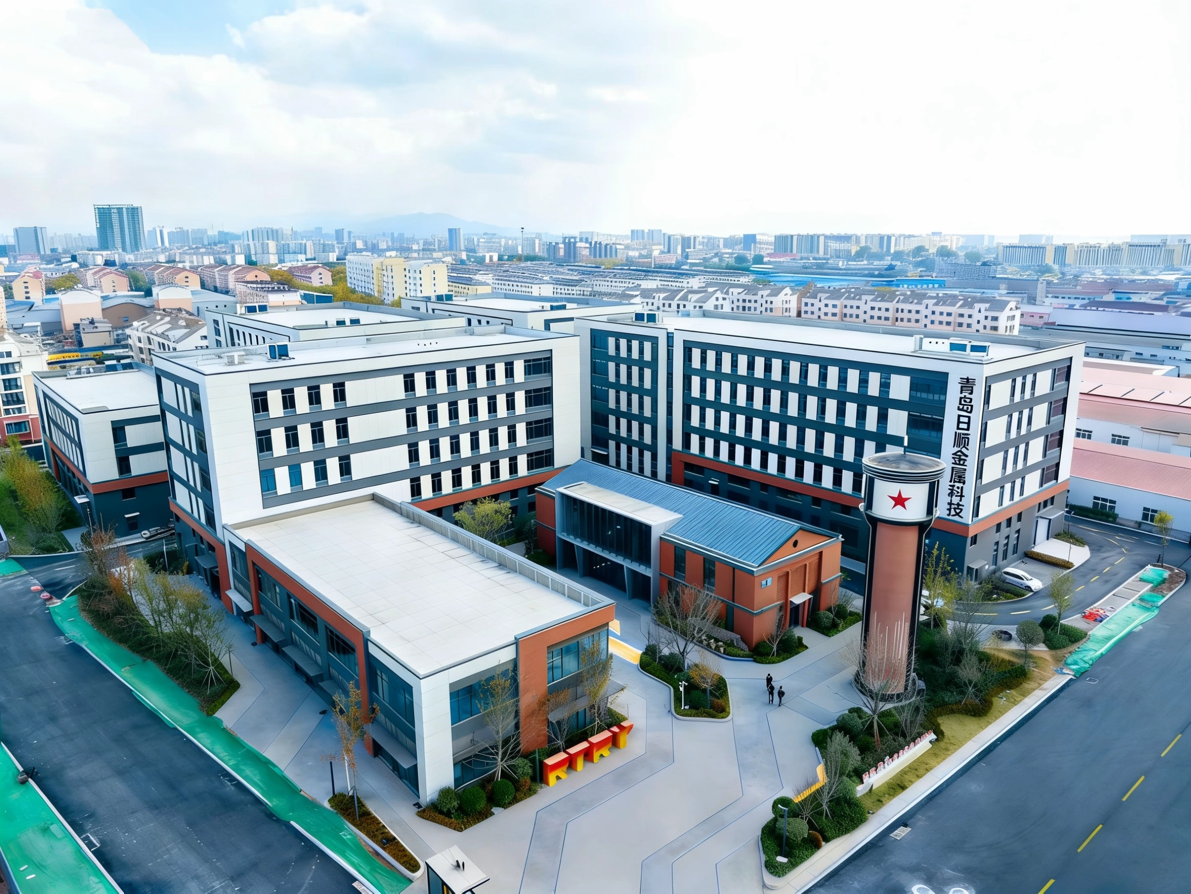 乔迁新址焕新启航 日顺白金深耕不锈钢定制领域 —青岛日顺金属科技全新入驻融通融园装备制造园