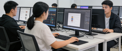 在线平面设计课效果好的是哪家?