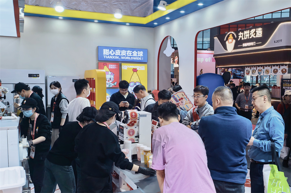开展即爆满!甜心皮皮登陆第 41 届 SFE 上海加盟展,现场咨询持续火爆